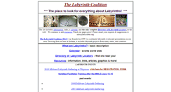 Desktop Screenshot of labyrinths.org