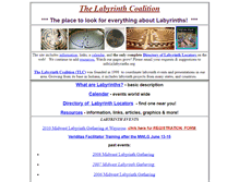 Tablet Screenshot of labyrinths.org